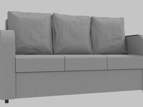 Sof&aacute; 04 Modelo 3D