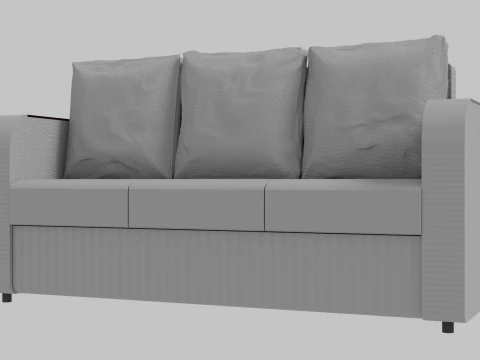 Sof&aacute; 04 Modelo 3D