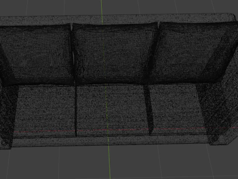 Sof&aacute; 04 Modelo 3D