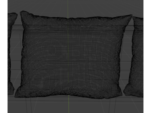 Boston sofa gray 3Dモデル
