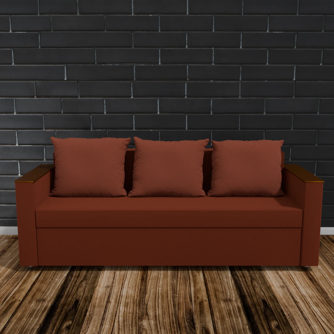 Boston sofa red 3D Model .c4d .max .obj .3ds .fbx .stl .blend