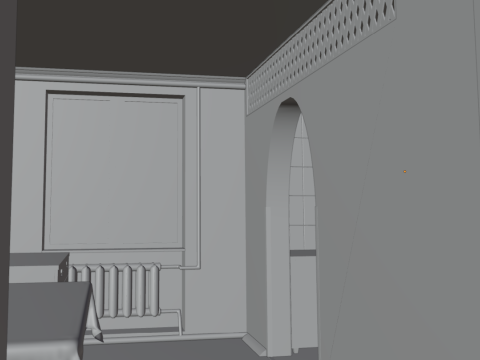 Progettazione cucine di servizio Modello 3D