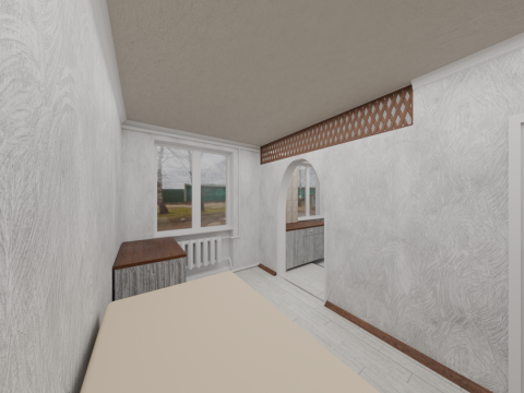 Progettazione cucine di servizio Modello 3D