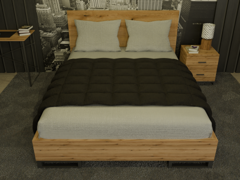 Bedroom design Modello 3D