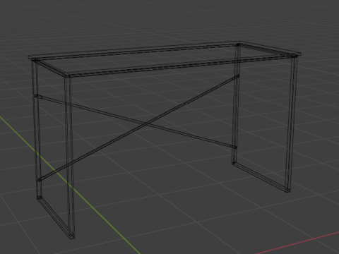 Desk Art in Head Line Ascet 3D Модель