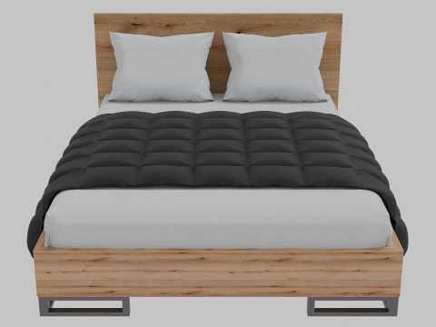 Bed Art in Head Ascet 3Dモデル