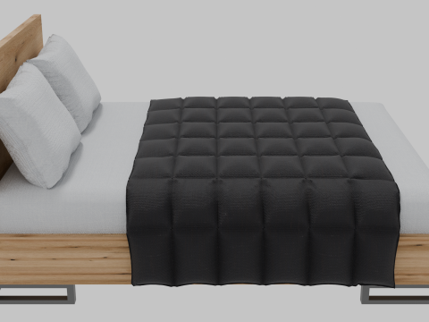 Bed Art in Head Ascet 3Dモデル