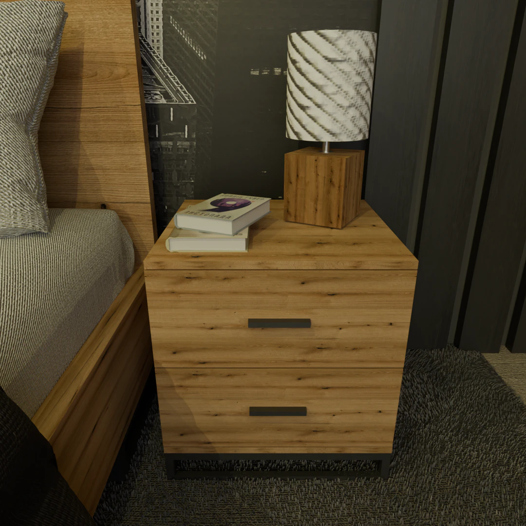 Cabinet Art in Head Ascet 3D Model .c4d .max .obj .3ds .fbx .stl .blend 