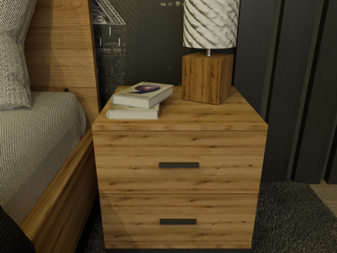 Cabinet Art in Head Ascet Modelo 3D