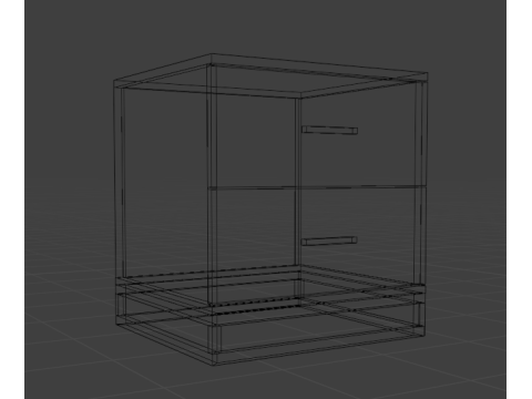 Cabinet Art in Head Ascet Modelo 3D