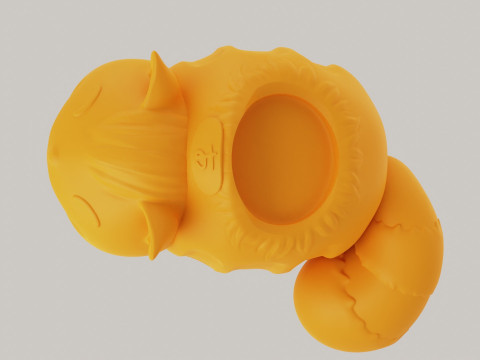 Gatobus candlestick 3D Print Model