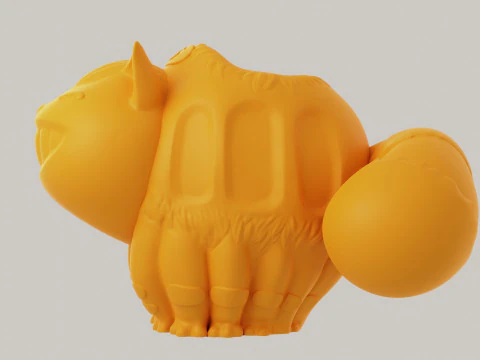 Gatobus candlestick 3D Print Model