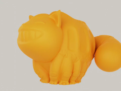 Gatobus candlestick 3D Print Model