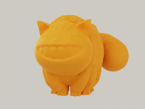 Gatobus candlestick 3D Print Model