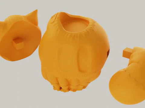Gatobus candlestick 3D Print Model
