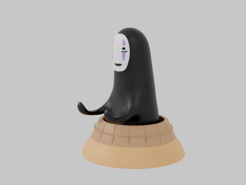 Porta celular Sin Cara Modelo de impresión 3D