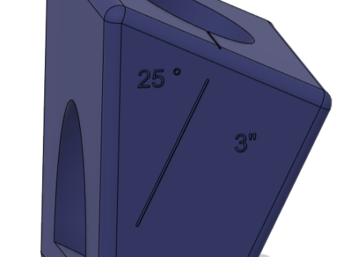 3 template for connecting exhaust pipes under 25 3D Model