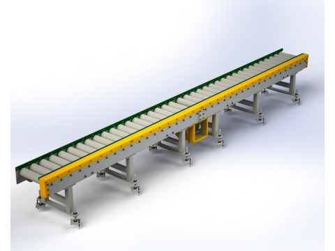 ROLL CONVEYOR 3D Model