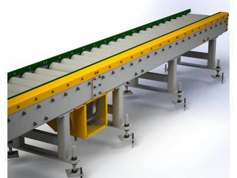ROLL CONVEYOR 3D Model