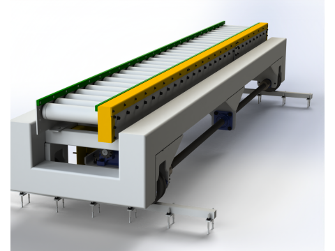 Shuttle conveyor 3D Model