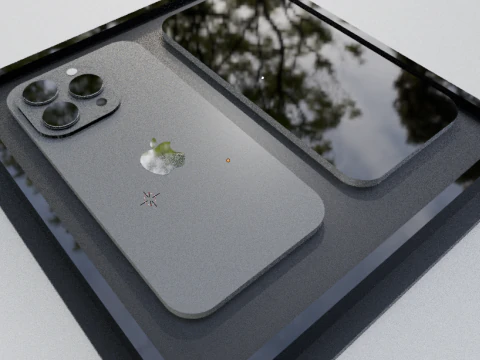 फ़ोन - फ़ोन 15 प्रो 3D मॉडल