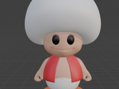 Little boy Model 3D