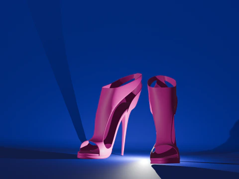 WOMENS SHOES 3D Model