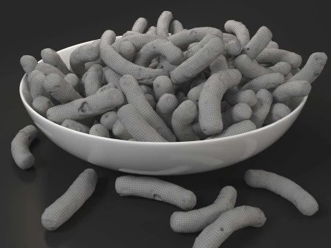 Chips-Cheetos-popcorn-snack-Cheese Puff 3D Model