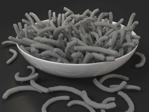 Chips-Cheetos-popcorn-snack-Cheese Puff 3D Model