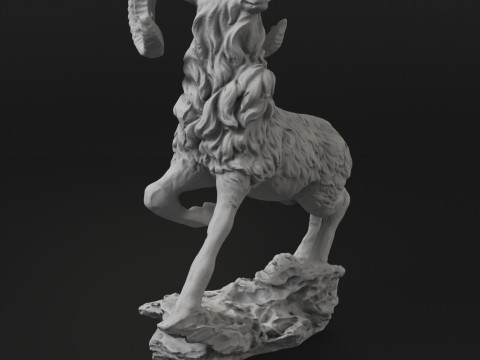 Goat statue 3D Принт Модель