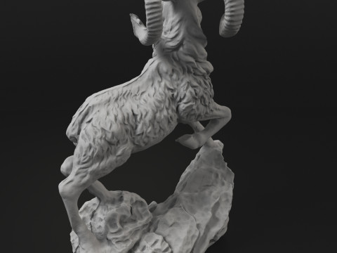Goat statue 3D Принт Модель