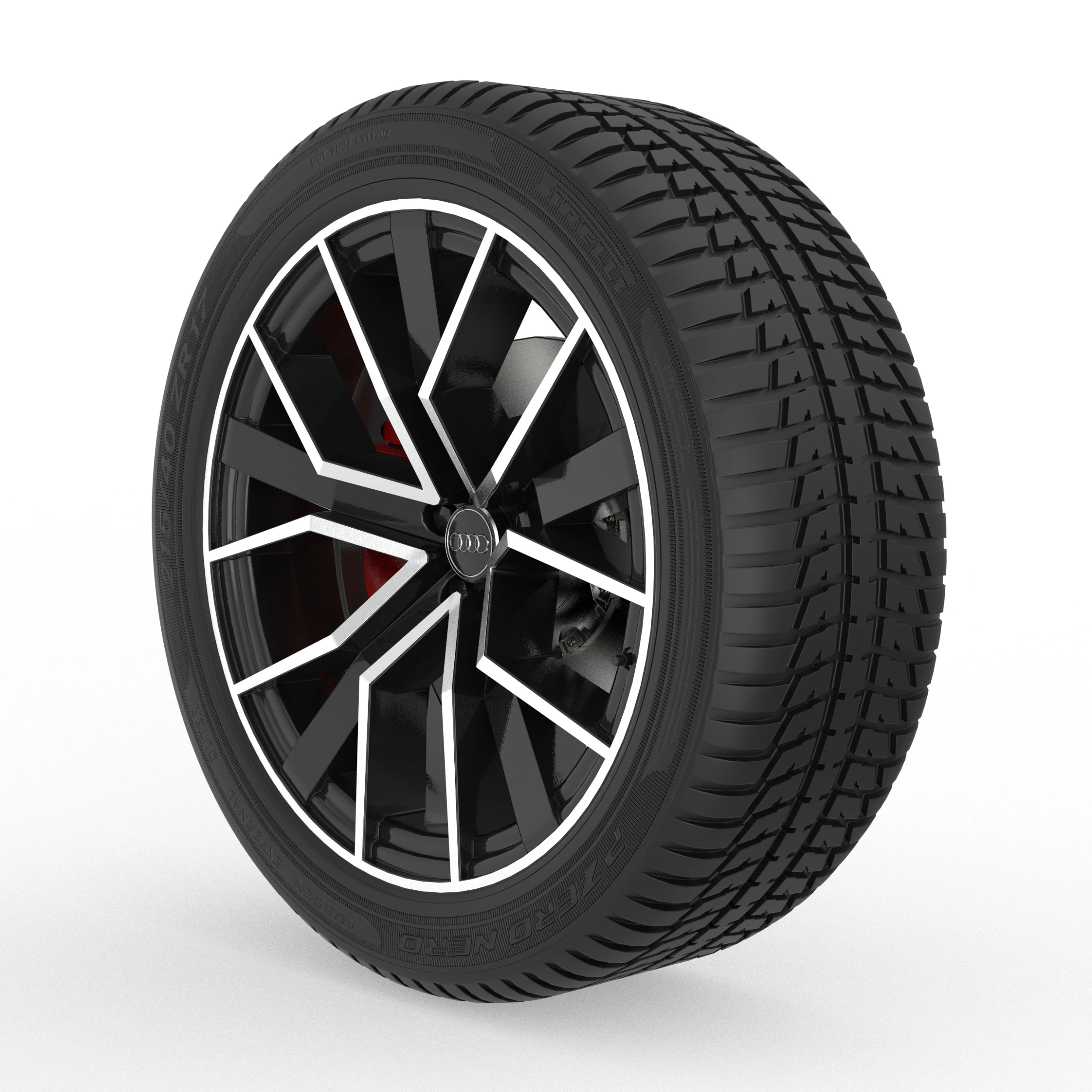 Wheel 3D Model .c4d .max .obj .3ds .fbx .stl .blend