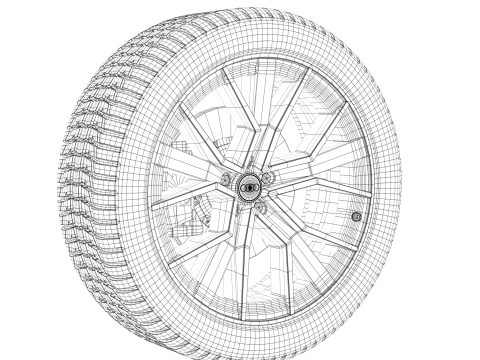 Wheel 3D मॉडल