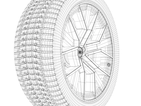 Wheel 3D Model