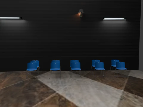 Reception area 3D Model