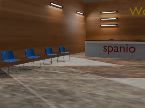 Reception area 3D Model
