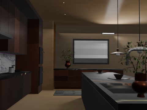 Modern Kitchen 3D मॉडल