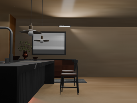 Modern Kitchen 3D मॉडल