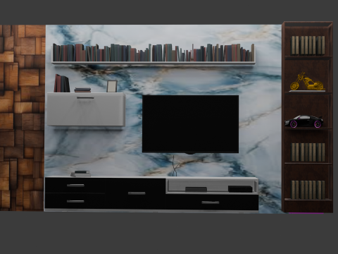 Media Wall 3D मॉडल