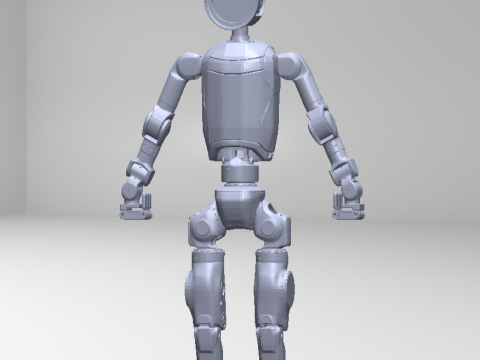 Atlas Boston Dynamics full-scale 11 167 m 3D printable 85 pieces -Mechatronics Electricity- 3D Принт Модель