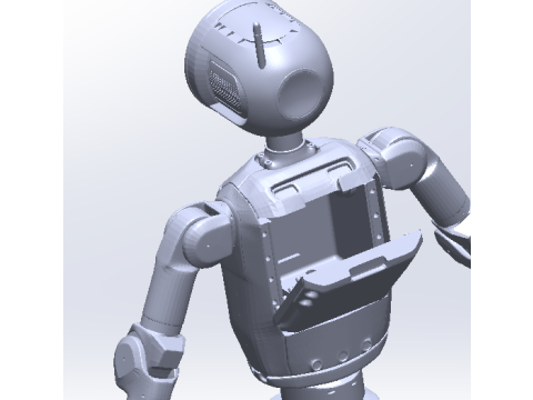 Atlas Boston Dynamics full-scale 11 167 m 3D printable 85 pieces -Mechatronics Electricity- 3D Принт Модель