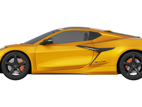 Chevrolet Corvette Z06 2023 3D Model