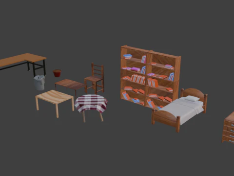 Ativos da casa Modelo 3D