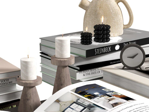 장식 세트 2 3D 모델