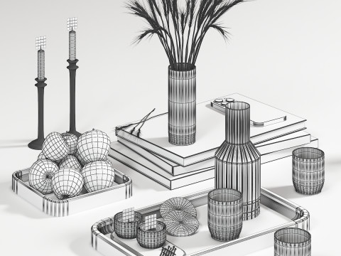 Decorative set 3 3Dモデル