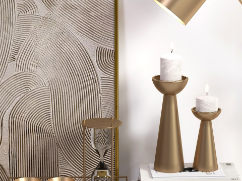 Decorative set 4 3D Модель