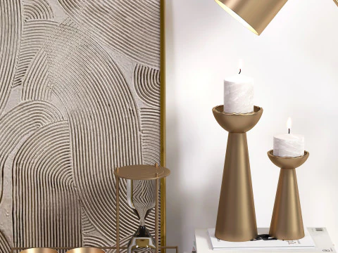Decorative set 4 3D Model