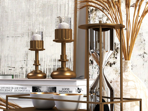 Decorative set 5 3D Модель