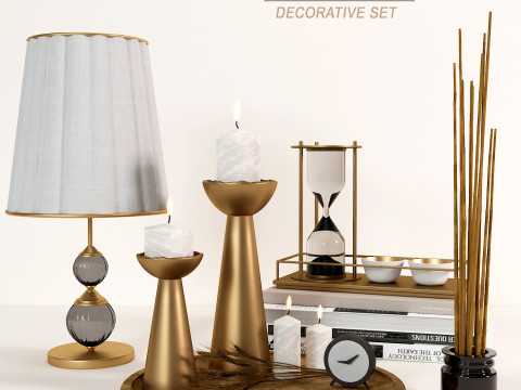 Decorative set 6 3D Модель