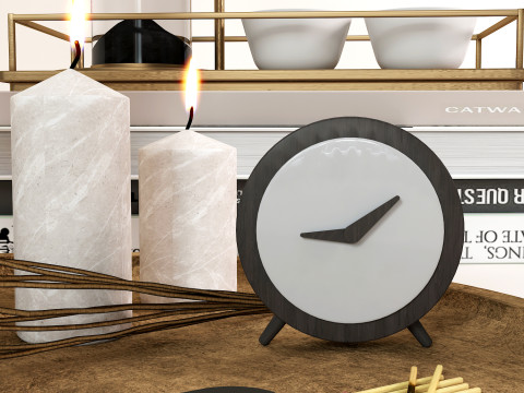 Decorative set 6 3D 模型